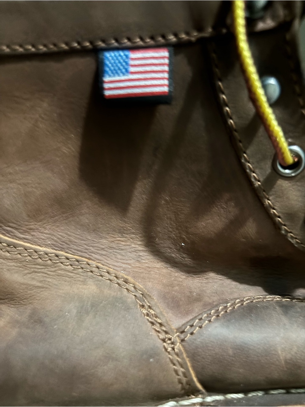 🇺🇸Danner Brown Leather Moc-Toe work boot (no steel toe) Boots made in the USA🇺🇸 - Picture 6 of 6